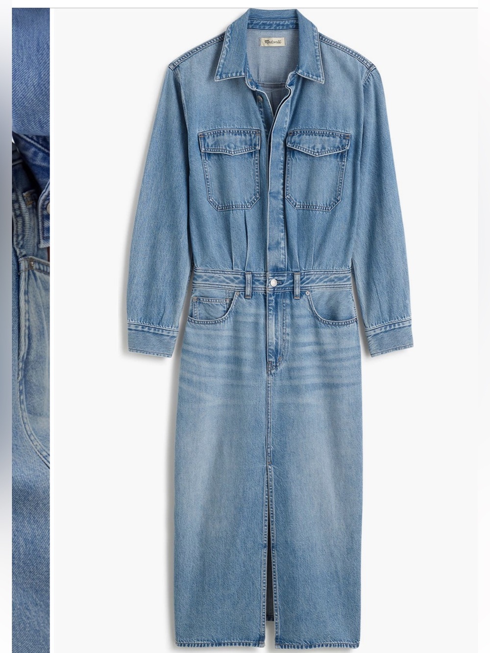 Madewell Denim Midi Shirtdress